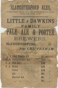 Brewery Handbill