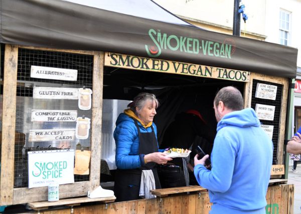 Smoked Vegan food Smoked vegan food van