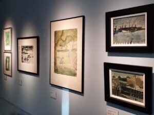 Installation View, Peter Potworowski: West Country Exile at Chippenham Museum, 2023