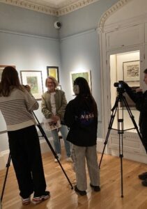 Guests at the Making Spaces Project sharing stories