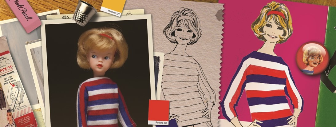 Sindy 60 Banner collage image of Sindy doll