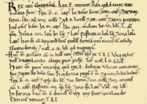 Medieval Muddle 600 x 426 Picture of medieval writing
