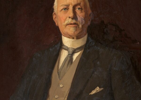 Municipal Borough 1 Vintage Photo of a painting of an old man sat down
