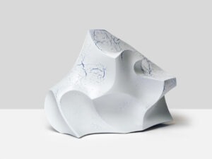 DEACON RICHARD Lapis 45x 56x 30cm 2022 glazed porcelain DEACON RICHARD Lapis 45x 56x 30cm 2022 glazed porcelain